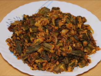 bhindi besan masala