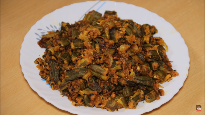 bhindi besan masala