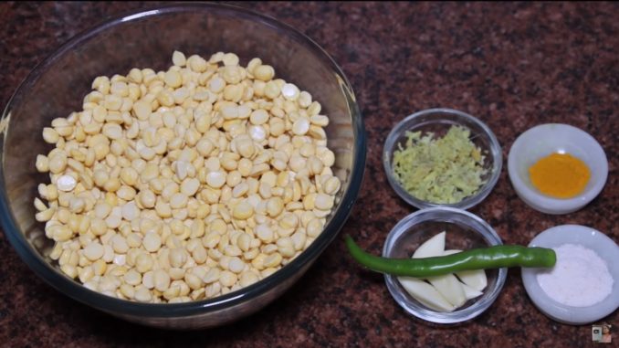 chana dal sabzi recipe video