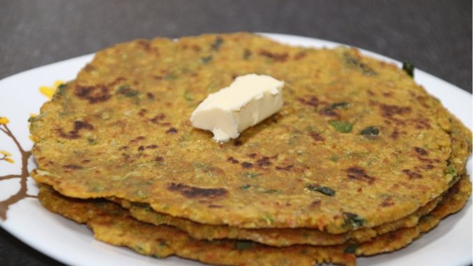 mix veg paratha recipe