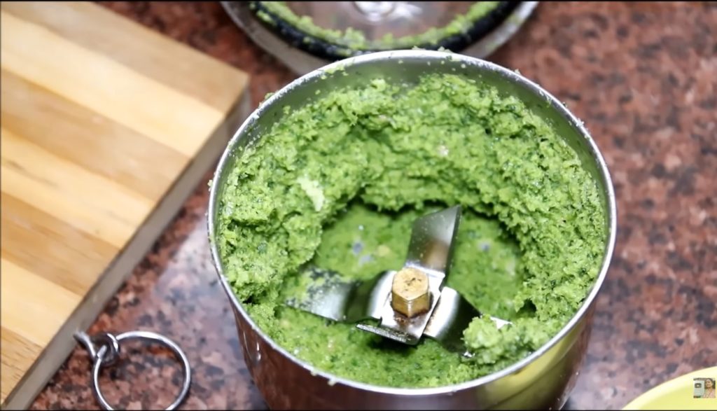 green chutney sandwich recipe in hindi