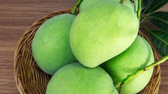 What can be made from raw mango?