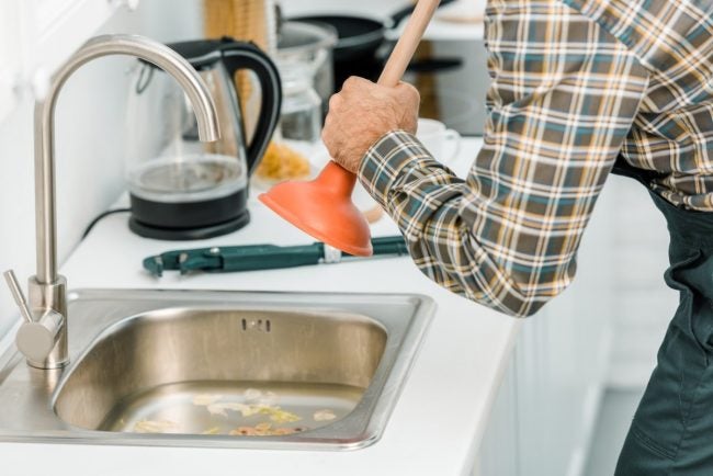 kitchen sink drain pipe