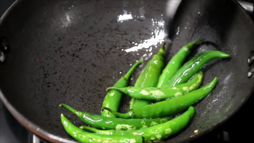 How to Make Green Chilli Fry