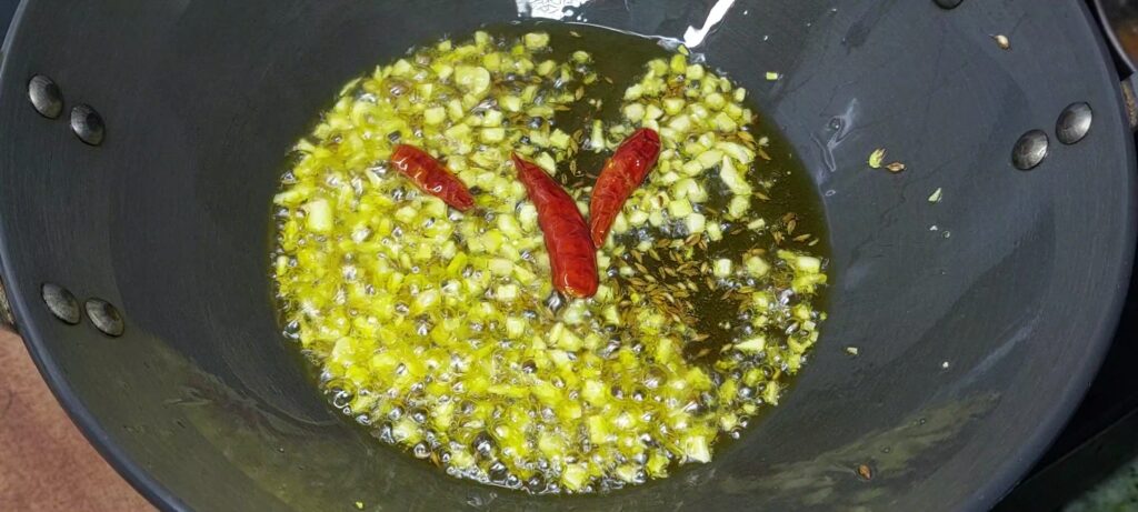 Aloo Palak Dry Sabji