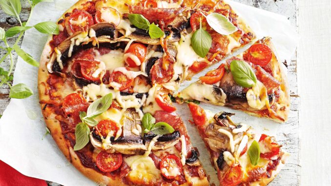 mushroom pizza recipe