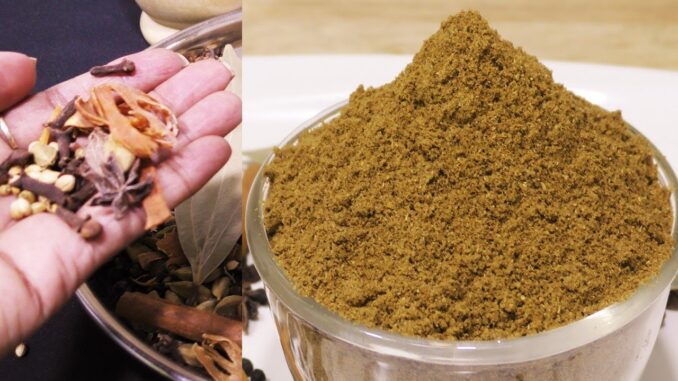 Garam masala recipe