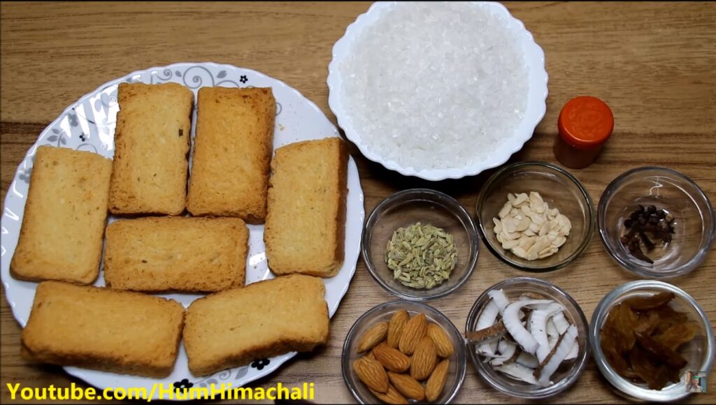 Bread ki Mithadi Himachali Recipe