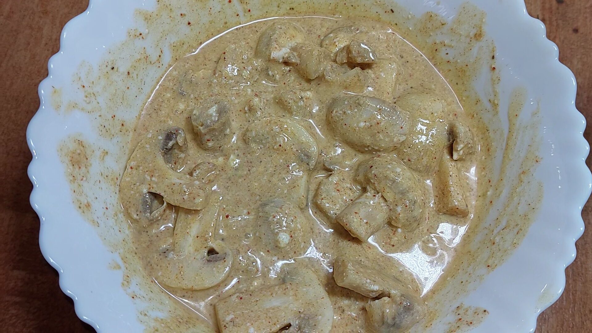 mushroom curry recipe