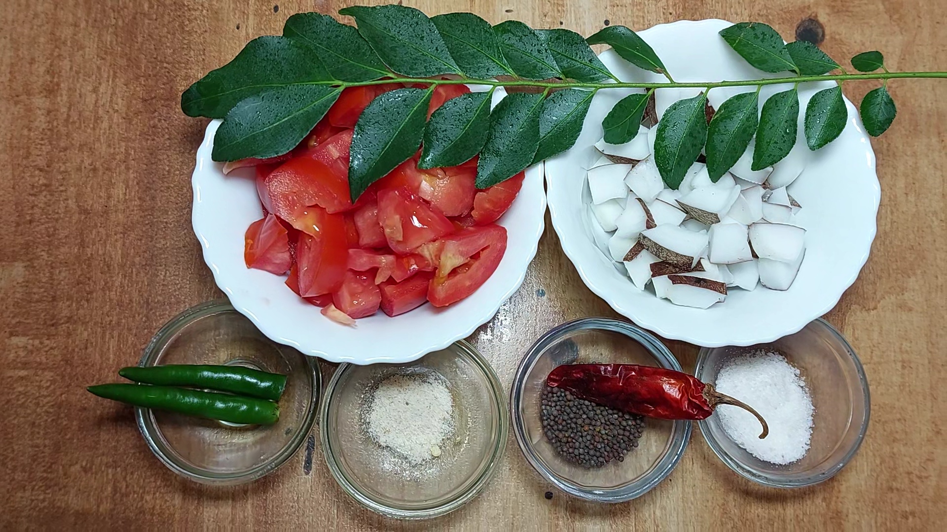 nariyal tamatar ki chutney