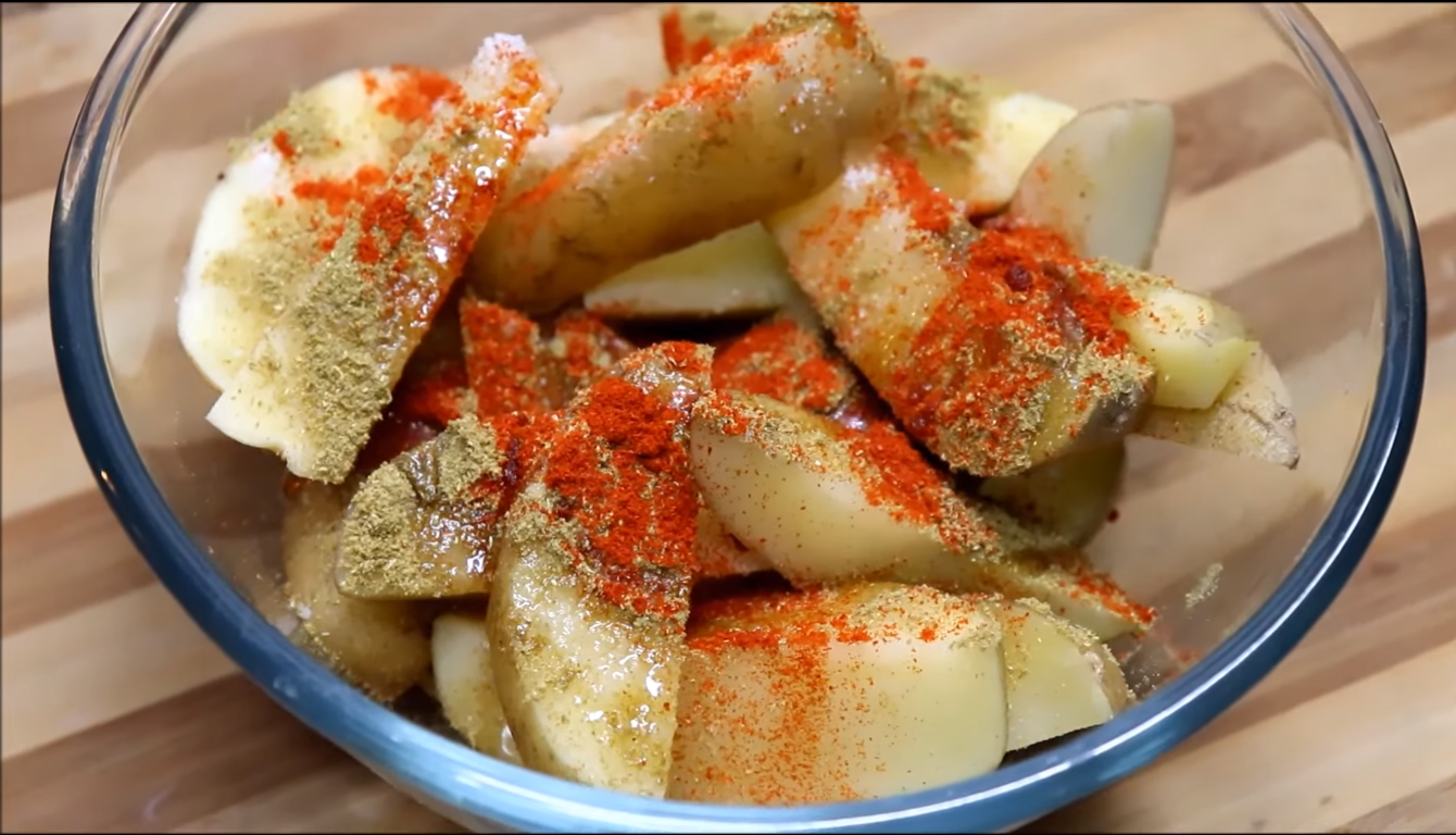 Potato Wedges Ingredients