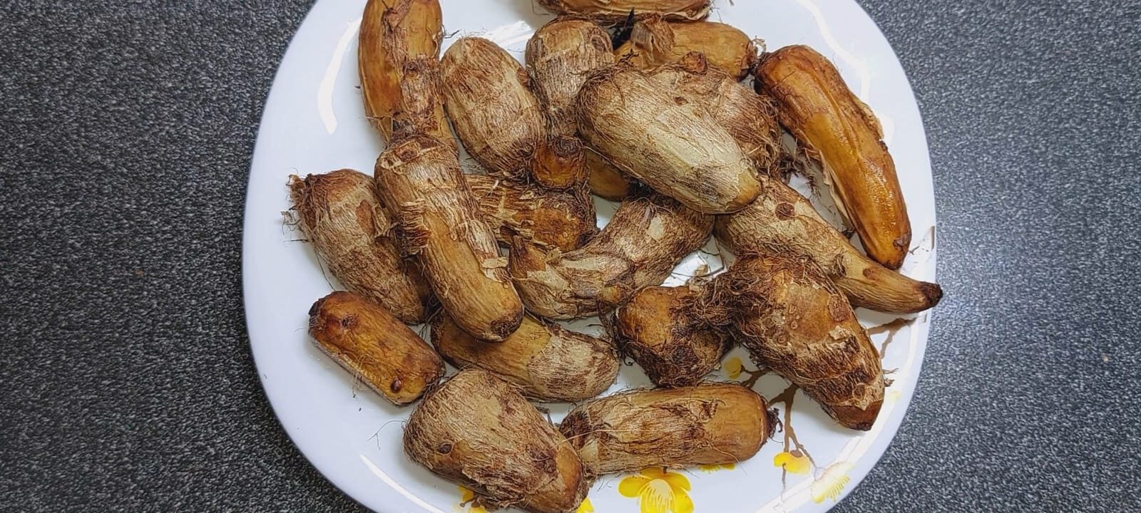 Fried Arbi recipe